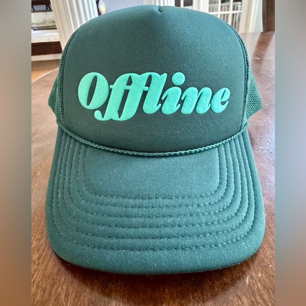 ULTA BEAUTY Offline Green/Teal Foam Trucker Snapback Mesh Hat 2025